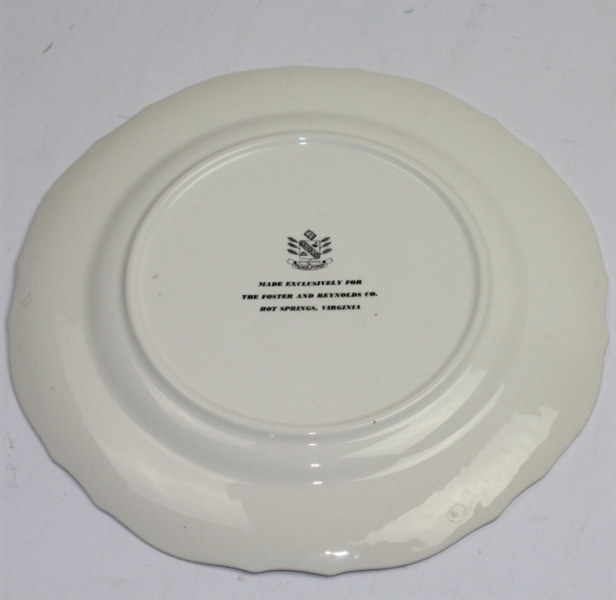 'The Homestead Hotel' at Hot Springs, Virginia Commemorative Plate