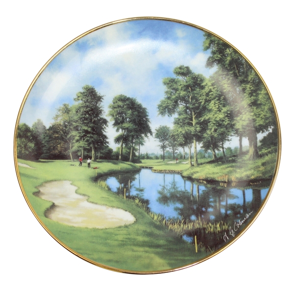 Danbury Mint 'The 10th at The Belfry' Commemorative Plate by A.G. Coleman 
