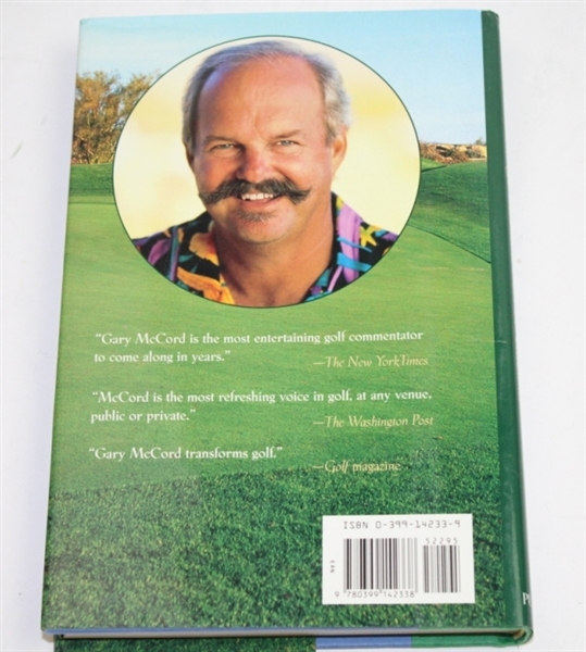 Gary McCord Signed Book 'Just a Range Ball in a Box of Titleists' JSA COA