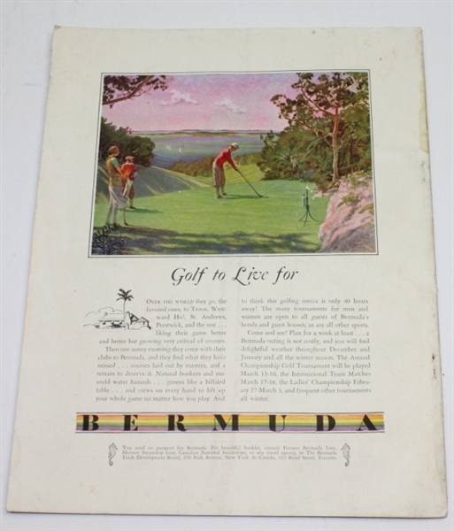 December 1932 'The American Golfer' with Bobby Jones on Cover