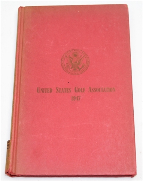 Lot of Four USGA Year Books - 1936, 1939, 1947, & 1961