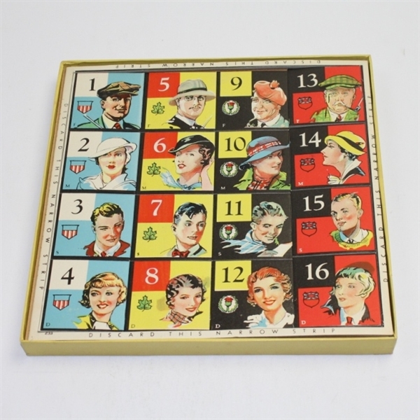 1934 Foursomes Magic Square Game - Einson-Freeman