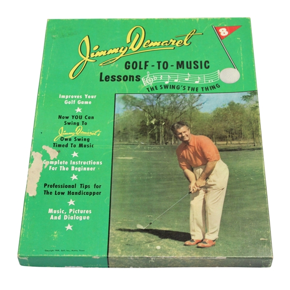 1959 Jimmy Demaret 'Golf-to-Music' Lessons