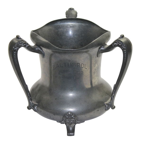 Vintage Baltusrol June Cup Trophy - 'Won by'