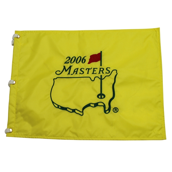 2006 Masters Embroidered Flag - Phil Mickelson Winner
