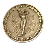 14k Gold Wilbur Clark Desert Inn Tournament of Champions Medal