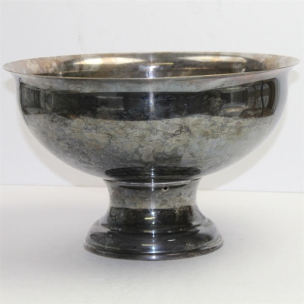 Dutch Harrison 1973 Engraved Large Silver Plated Bowl
