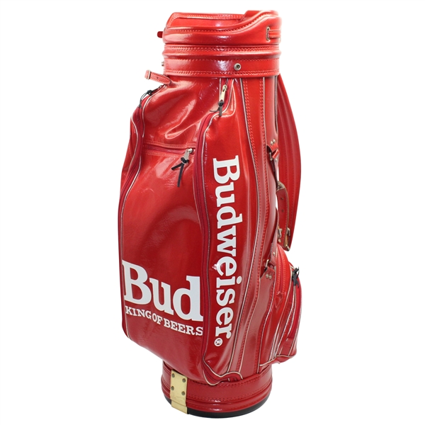 Unused Budweiser Tour 'King of Beers' Golf Bag