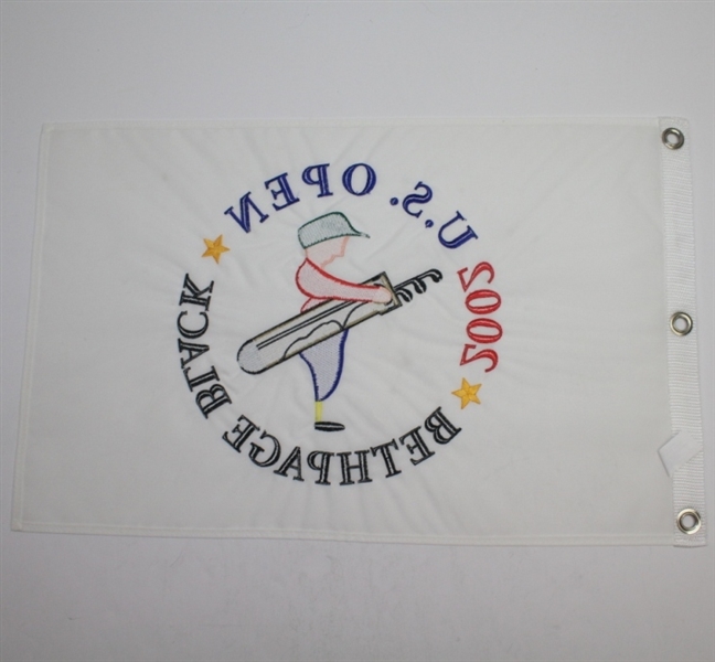 2002 US Open at Bethpage Black Embroidered Flag