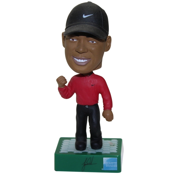 2003 Upper Deck Tiger Woods Miniature Bobble-head 
