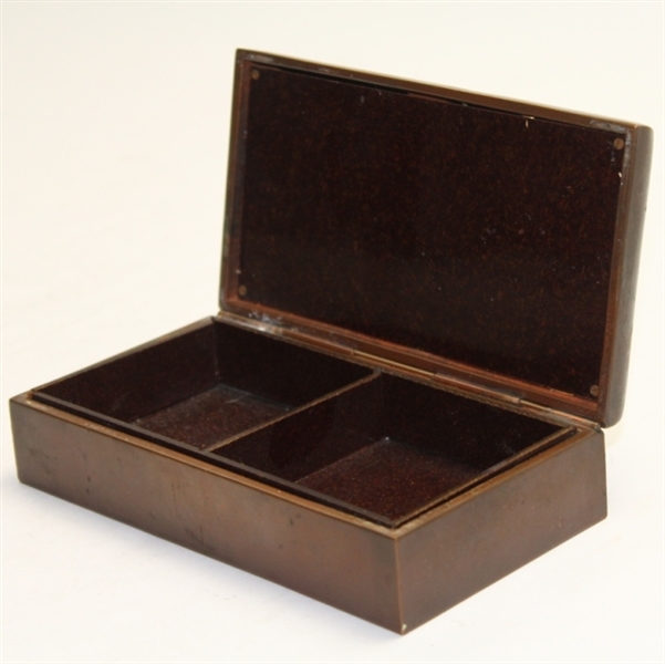 Jennings Bros. Bronze Cigarette Box - Circa 1910