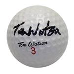 Tom Watson Signed Tom Watson Logo Golf Ball JSA COA