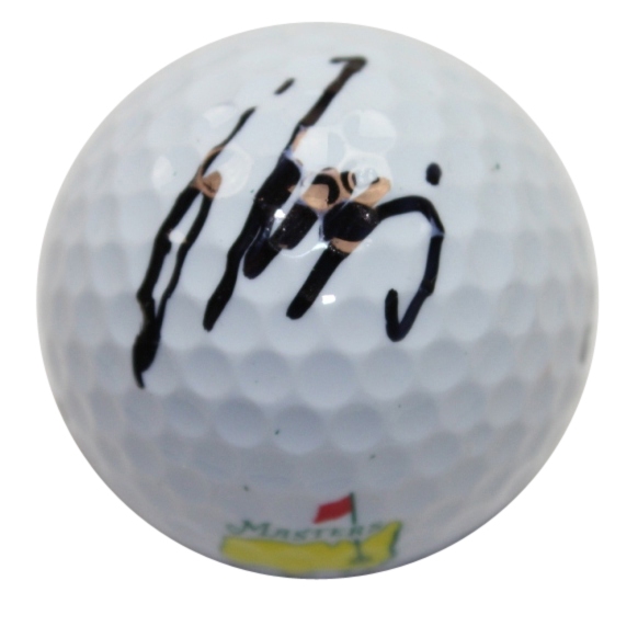 Ryo Ishikawa Signed Masters Logo Golf Ball JSA COA
