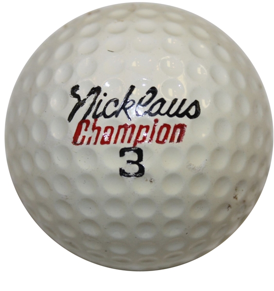 MacGregor Jack Nicklaus Champion Logo Golf Ball