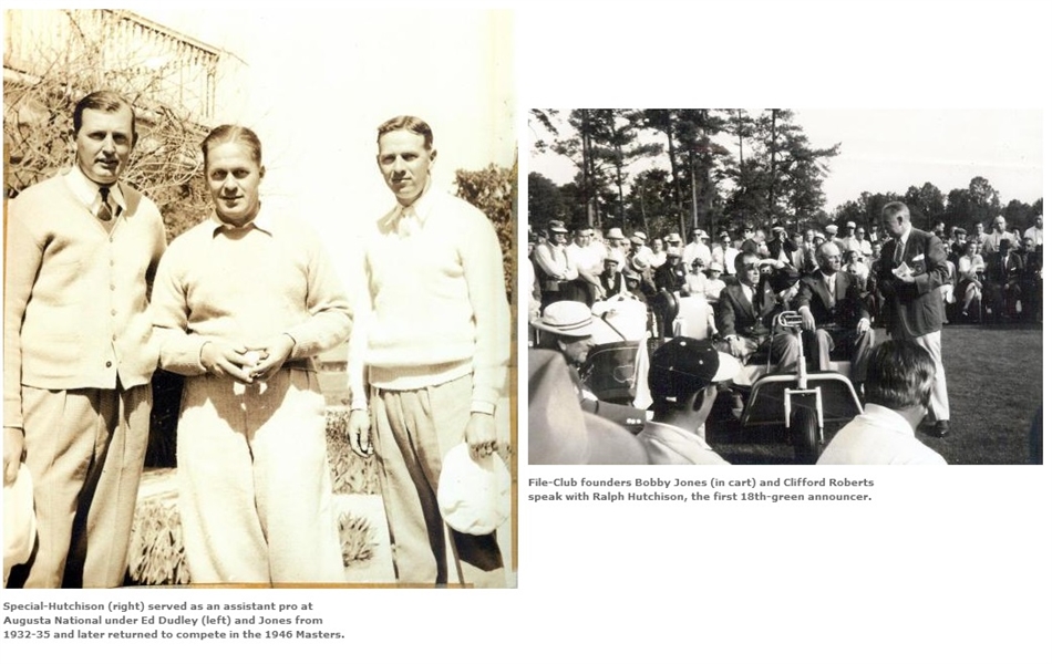 1946 Spring Lake Golf & CC Pro-Member Tournament Contestant Badge - Ralph Hutchison