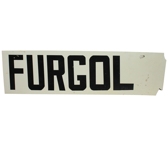 Ed Furgol Leaderboard/ Scoreboard Nameplate-1954 U.S. Open Champion