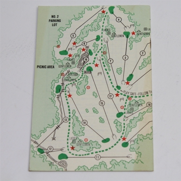 1964 Masters Spectator Guide - Arnold Palmer Winner