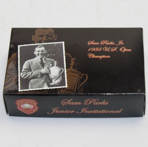 Commemorative Sam Parks Jr. 1935 US Open Champion Logo Golf Balls