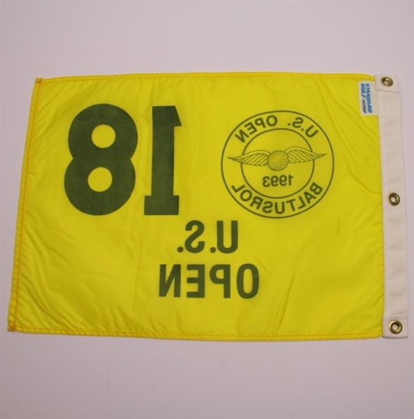 1989, 1990, 1992, & 1993 US Open Championship Flags
