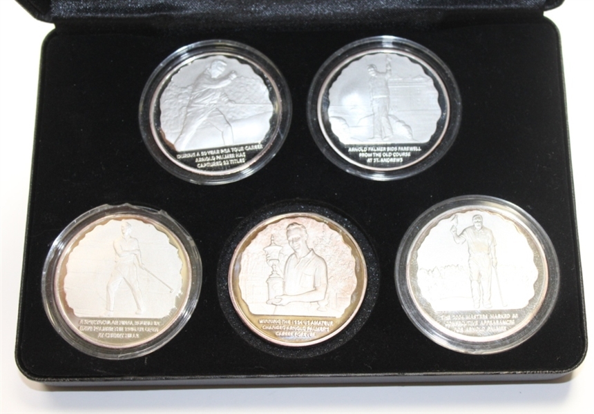 Arnold Palmer Encore Bank Set of 5 Medallions
