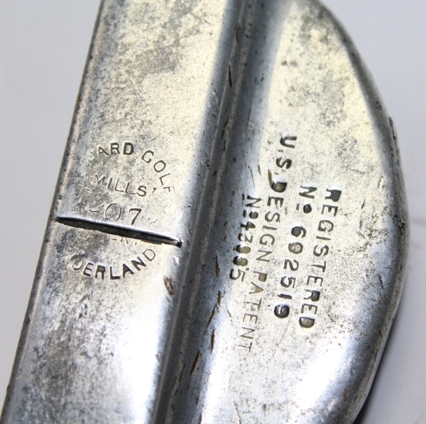 The New Mill's Ray Model Putter Sunderland England Golf Club