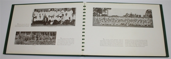 1952 Masters Tournament Leather Album Players Gift- Crawford Johnson, Jr. from Augusta National GC