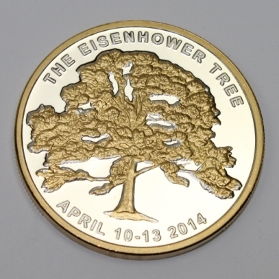 2014 Masters Eisenhower Tree Commemorative Coin #263/350
