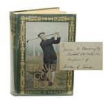Jerome Travers Travers Golf Book Signed to Warren G. Harding JSA ALOA