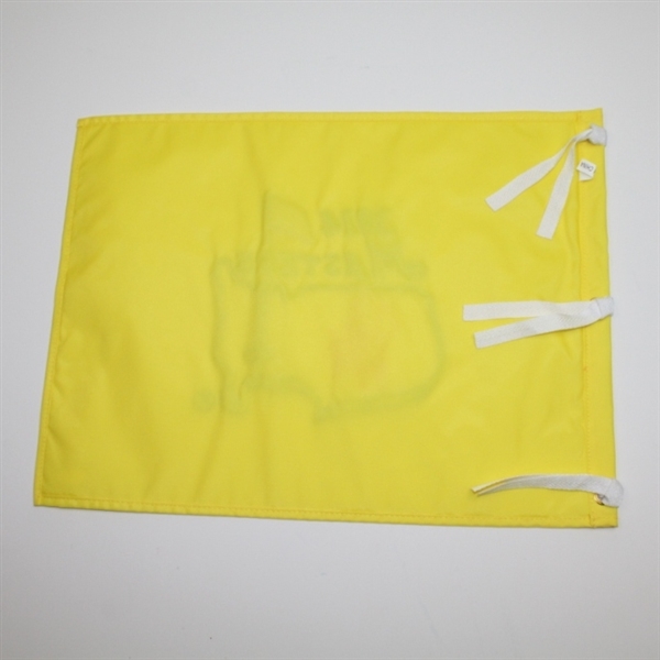 Fuzzy Zoeller Signed 2014 Masters Embroidered Flag JSA #K74664
