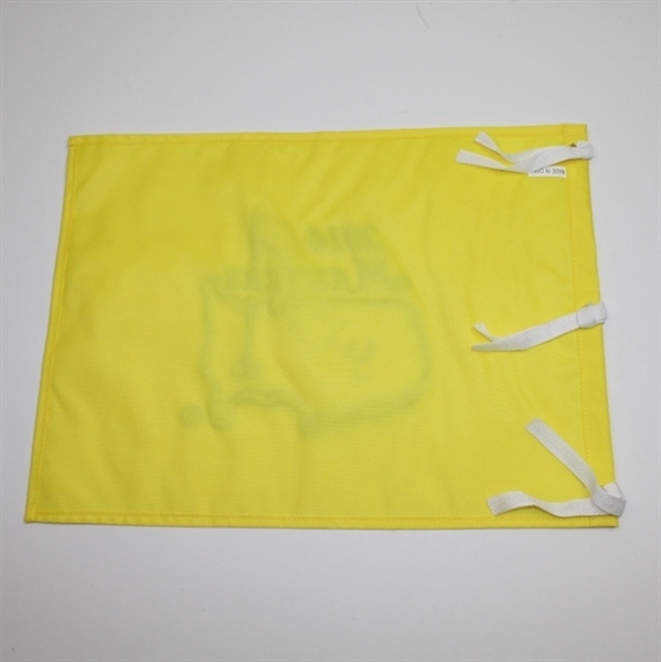 Ian Woosnam Signed 2014 Masters Embroidered Flag JSA #K09808