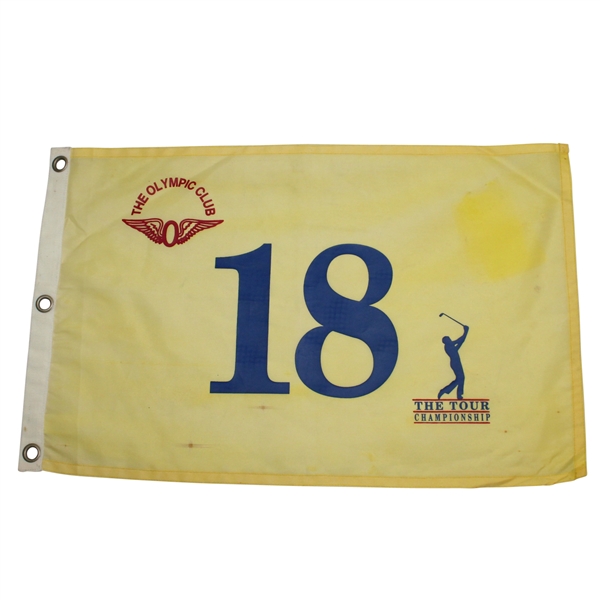 The Olympic Club Undated Tour Championship 18th Hole Souvenir Flag