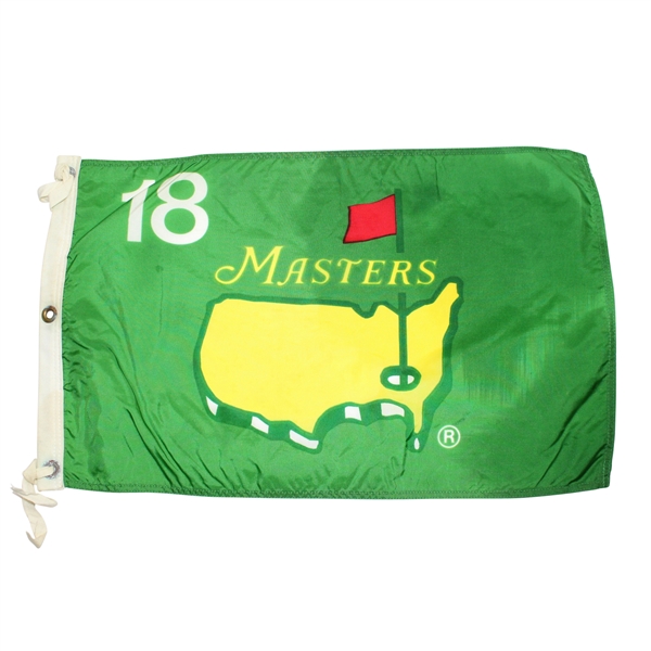 Vintage Masters Undated Green Screen Flag-1996-Seldom Seen