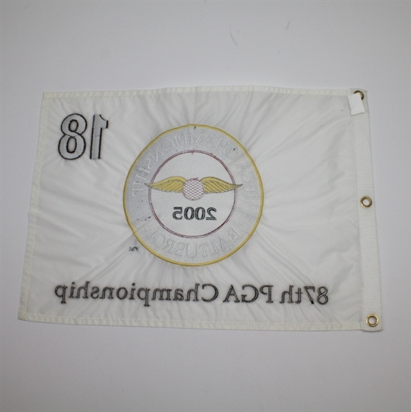 2005 PGA Championship at Baltusrol White Embroidered Flag