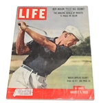 1955 LIFE Oversize Magazine - Ben Hogan on Cover - August 8th - This is my Secret