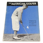 1931 American Golfer Magazine with Famous Bobby Jones Cover - April
