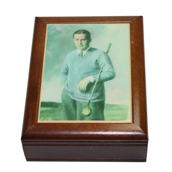 Bobby Jones Wood & Ceramic Display Box