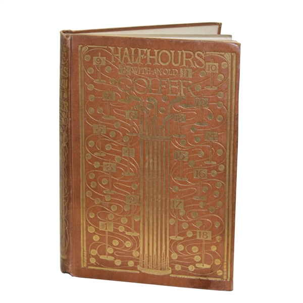 1895 'Half Hours with an Old Golfer' Book by Calamo Currente