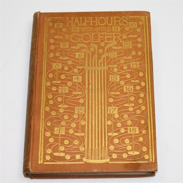 1895 'Half Hours with an Old Golfer' Book by Calamo Currente