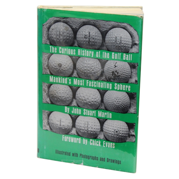 1968 'Curious History of the Golf Ball' Ltd Ed Book Signed by John Stuart Martin #265/500