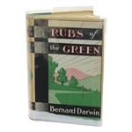 1936 Rubs of the Green Book by Bernard Darwin with Dust Jacket And Joe Murdoch Bookplate
