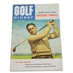 1960 Golf Digest Bobby Jones tells Masters Thrills Magazine - April