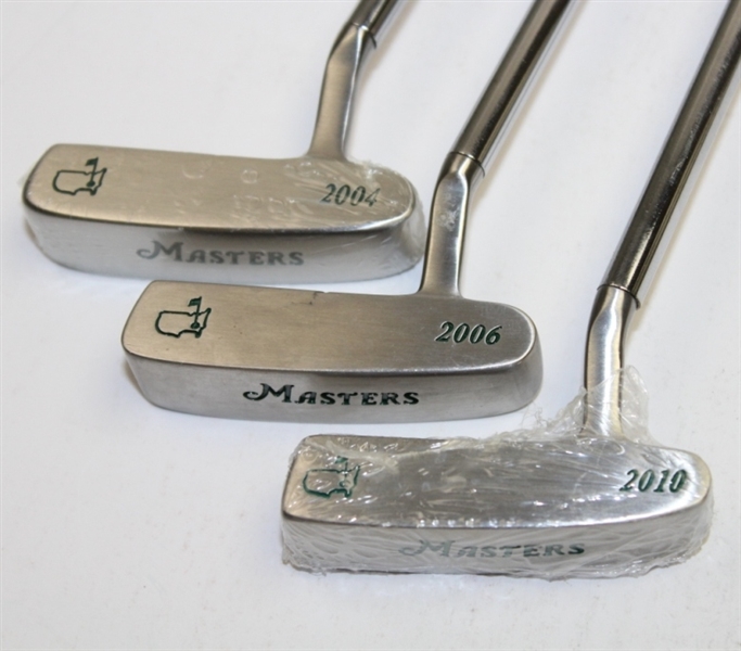 2004, 2006, & 2010 Masters Commemorative Mini-Putters - Phil Years!