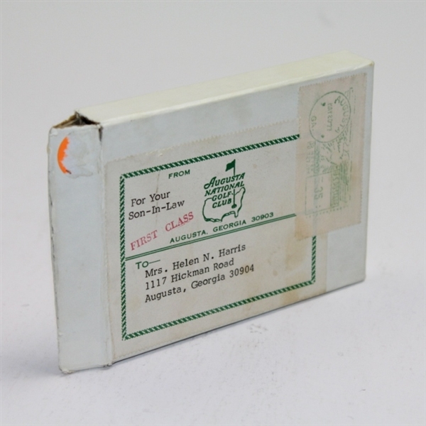 1977 Augusta National Wallet with Masters Metric Conversion Card in Original Shipped Box