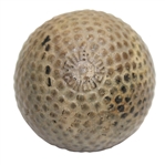 Vintage The Conqueror Bramble Pattern Golf Ball