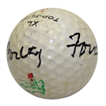 Doug Ford Signed Classic Masters Golf Ball JSA ALOA