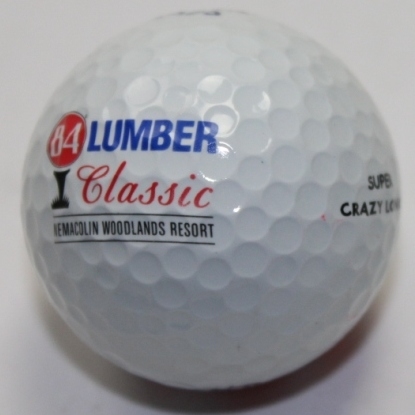 John Daly Signed 'Lumber Classic' Logo Golf Ball JSA COA