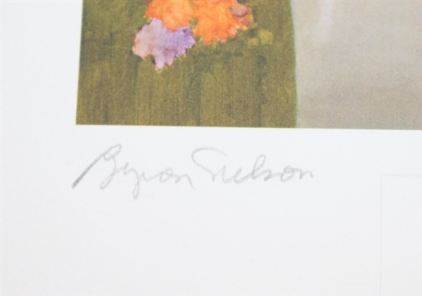 Byron Nelson Signed Ltd Ed Bart Forbes Print - Signed by Both #120/150 JSA ALOA
