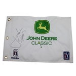 Jordan Spieth Signed John Deere Classic Embroidered Flag-1st Career Win- PSA/DNA #Z09188