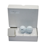 Tiger Woods Personal Box of One Platinum Golf Balls with Two Golf Balls