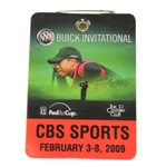 2009 Buick Invitational As Issued To Tiger Woods-Badge Depicts Tiger
